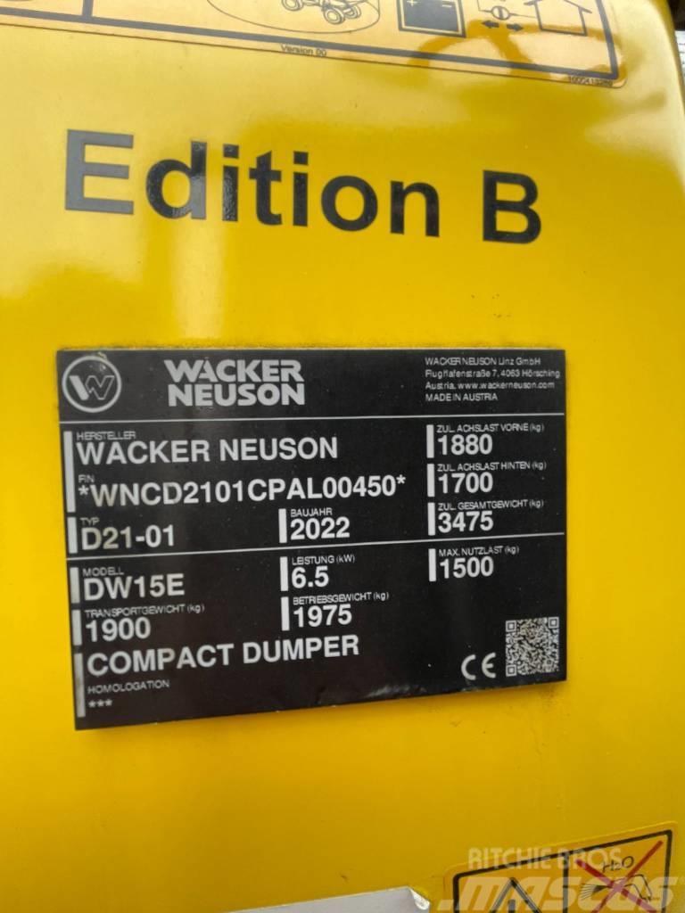 Wacker Neuson DW15e Vehículos compactos de volteo