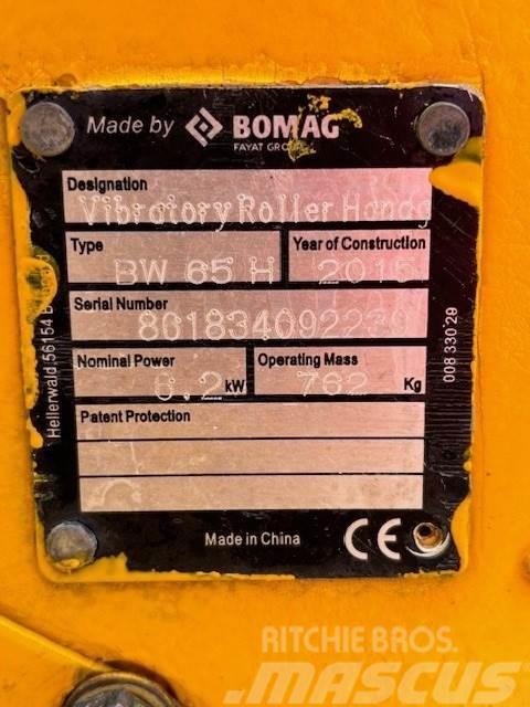 Bomag BW65D Placas compactadoras