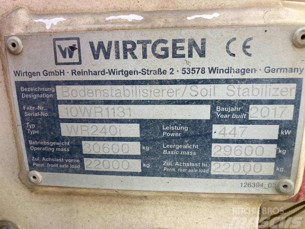 Wirtgen 240i Recicladoras de asfalto