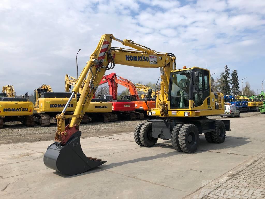 Komatsu PW160-8 Excavadoras de ruedas