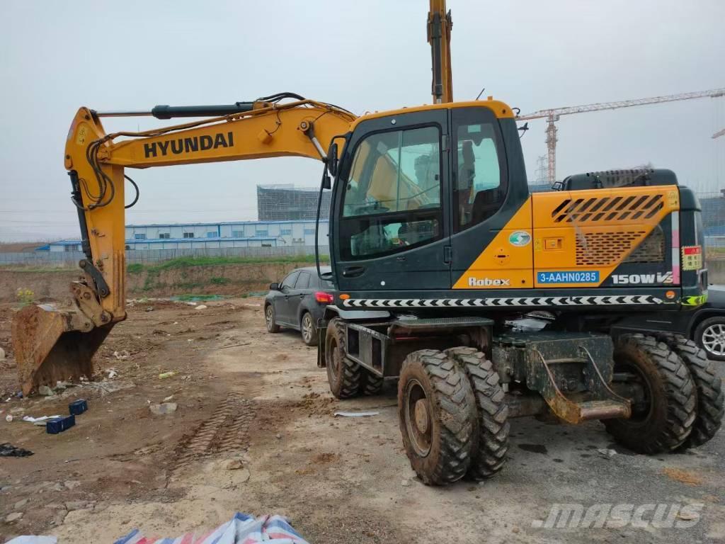 Hyundai 210W Excavadoras de ruedas