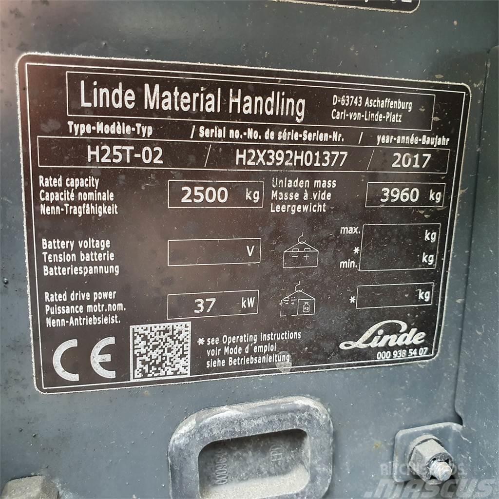 Linde H25T Camiones LPG