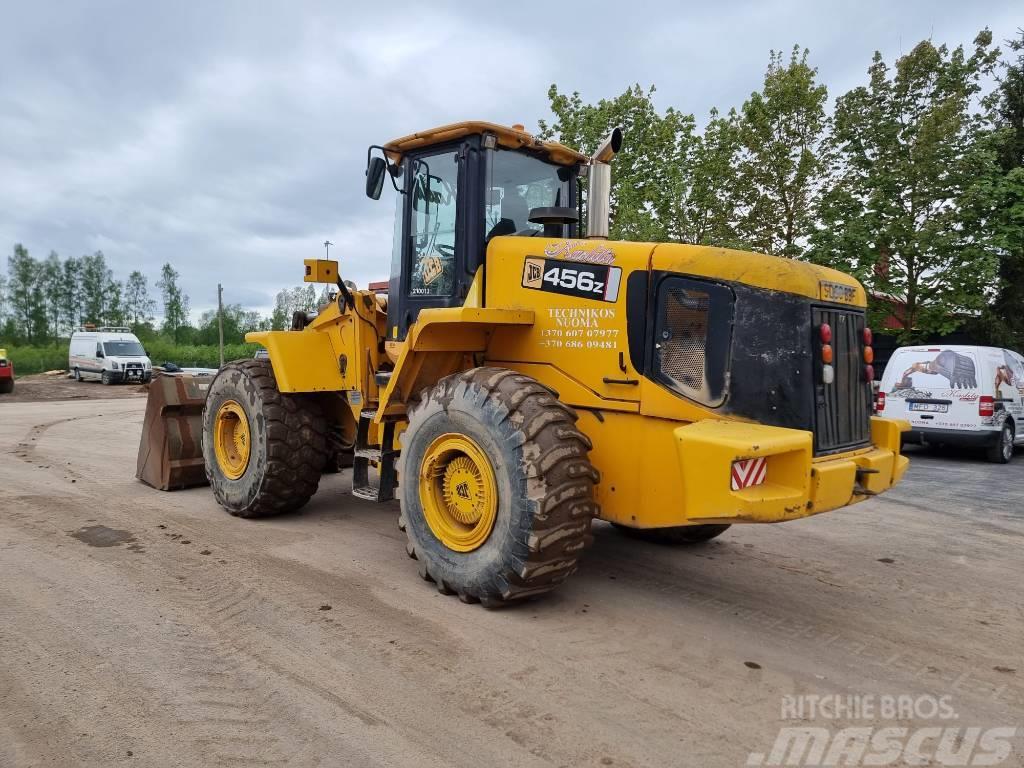 JCB 456 Z Cargadoras sobre ruedas