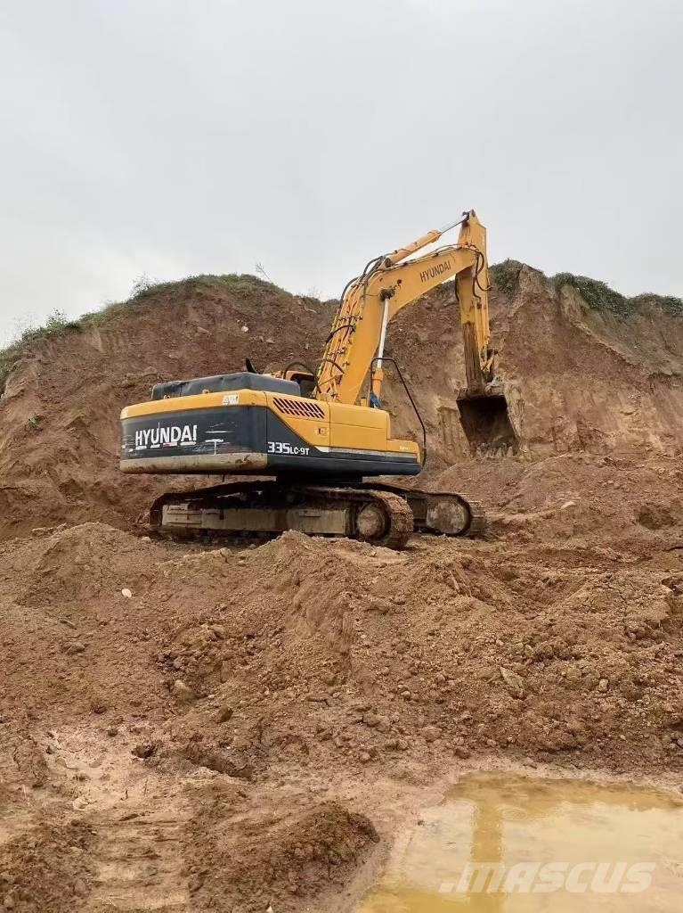 Hyundai 335lc-9s Excavadoras sobre orugas