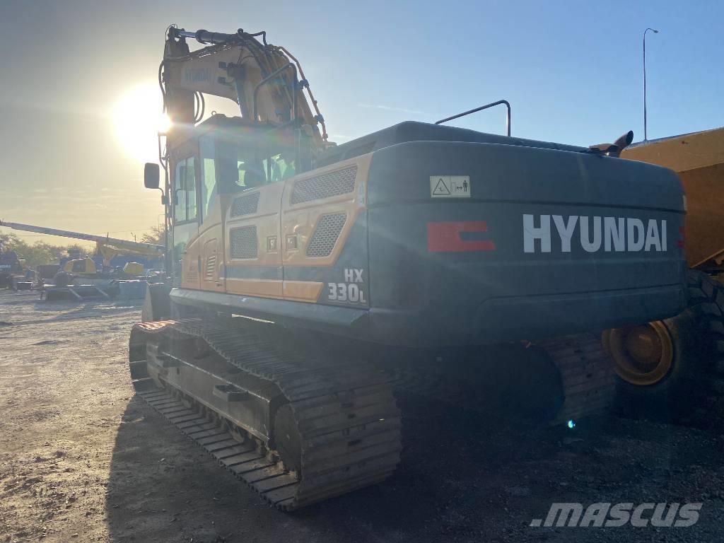 Hyundai HX330L Excavadoras sobre orugas