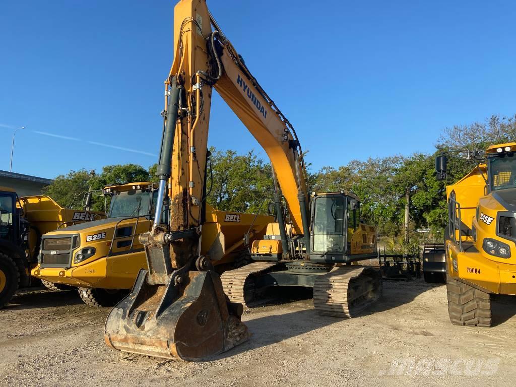 Hyundai HX330L Excavadoras sobre orugas