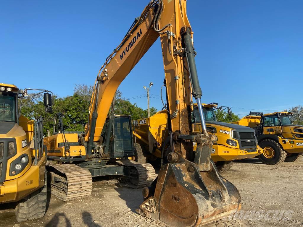 Hyundai HX330L Excavadoras sobre orugas