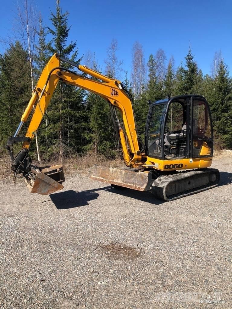 JCB 8060 Miniexcavadoras