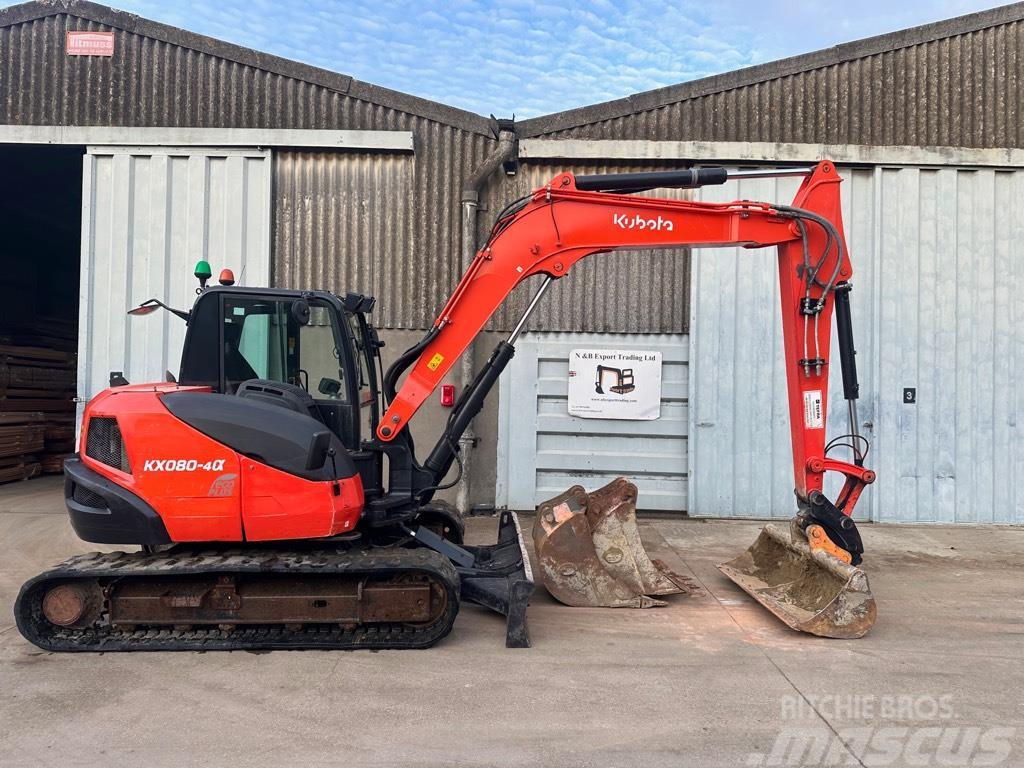 Kubota KX 080 Excavadoras 7t - 12t