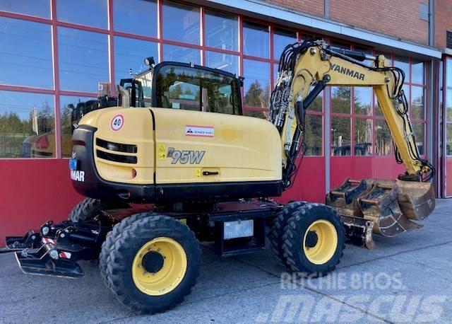 Yanmar B95W Excavadoras de ruedas