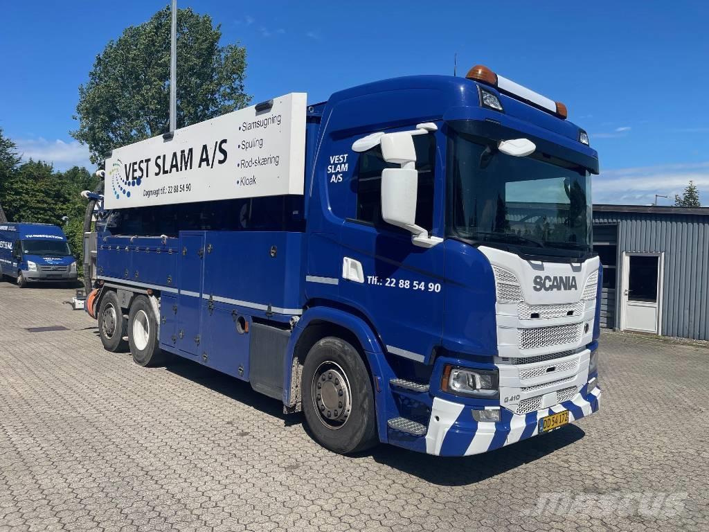 Scania G 410 Camiones aspiradores/combi