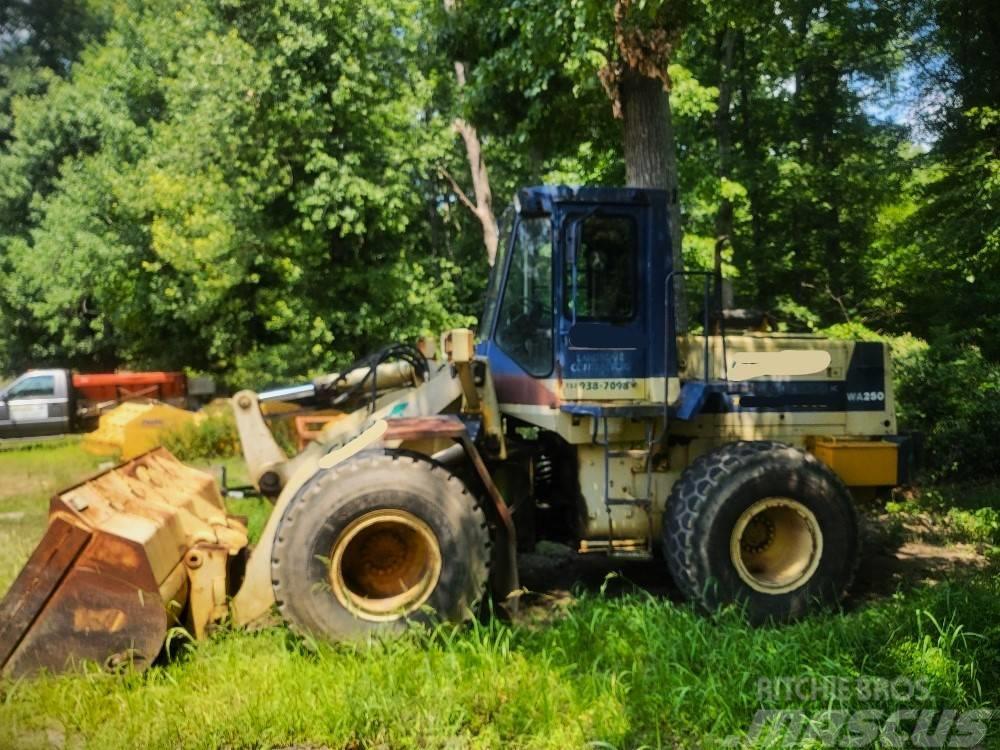 Komatsu WA 250 Cargadoras sobre ruedas