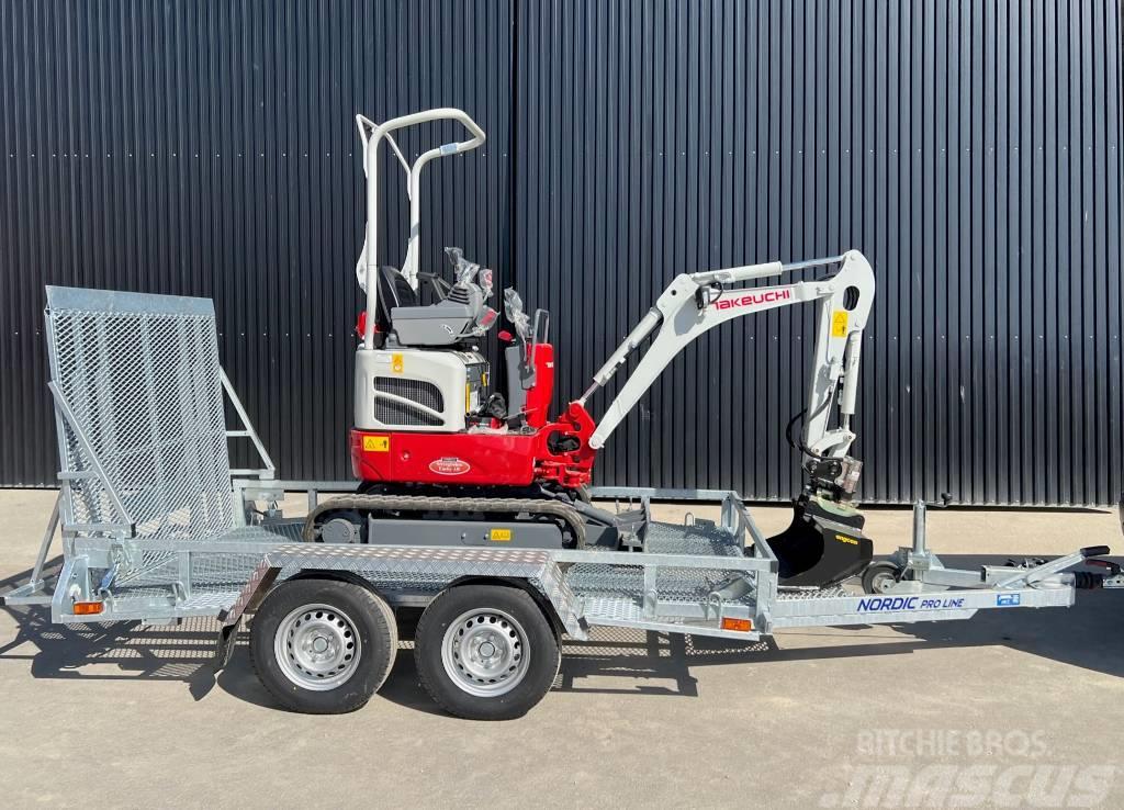 Takeuchi TB210R Grävarpaket Miniexcavadoras