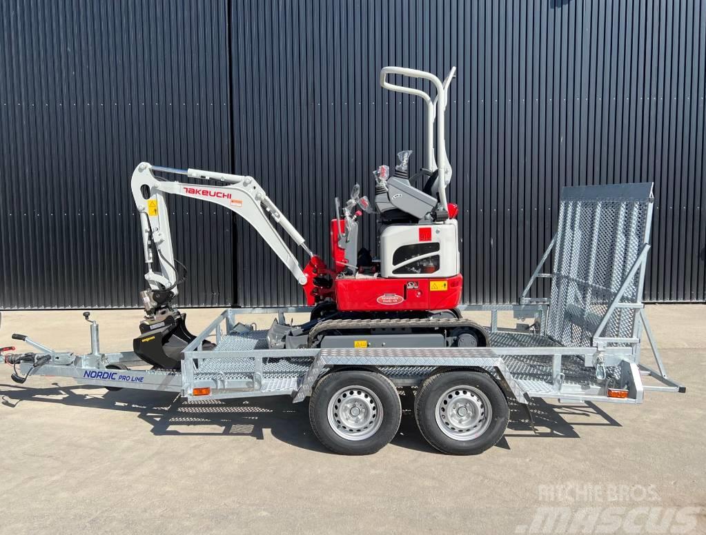 Takeuchi TB210R Grävarpaket Miniexcavadoras