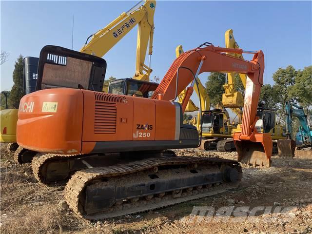 Hitachi ZX250 Excavadoras sobre orugas