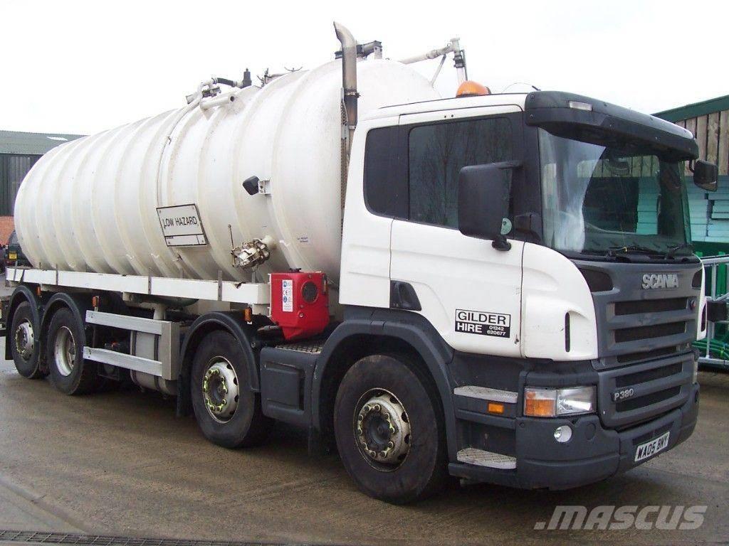 Scania P 380 Camiones aspiradores/combi