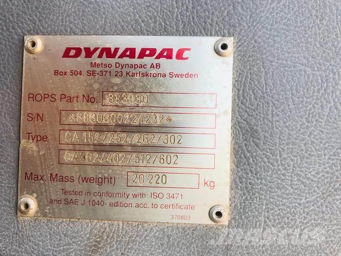 Dynapac CA602D Otras máquinas y aperos de labranza