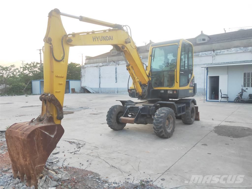 Hyundai R60W-7 Excavadoras de ruedas