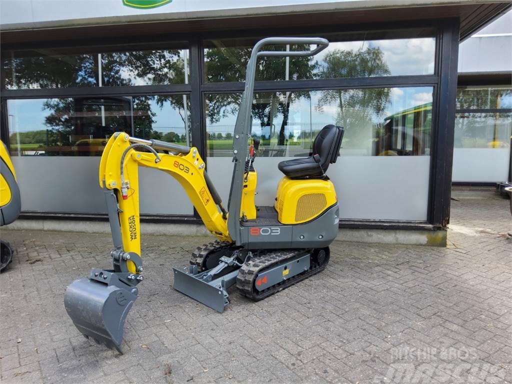 Wacker 803 Miniexcavadoras