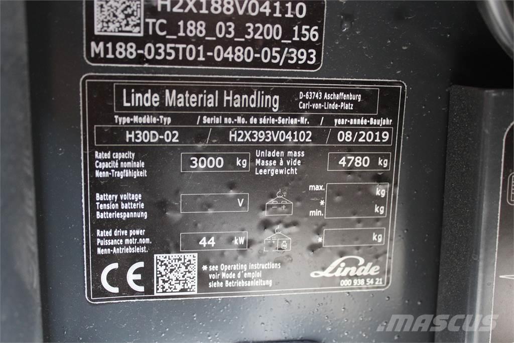 Linde H30D Camiones diesel