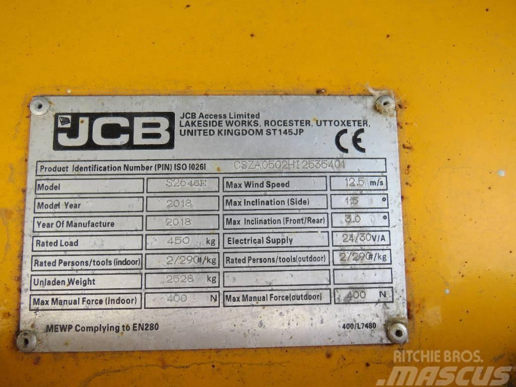 JCB S2646E Plataformas tijera