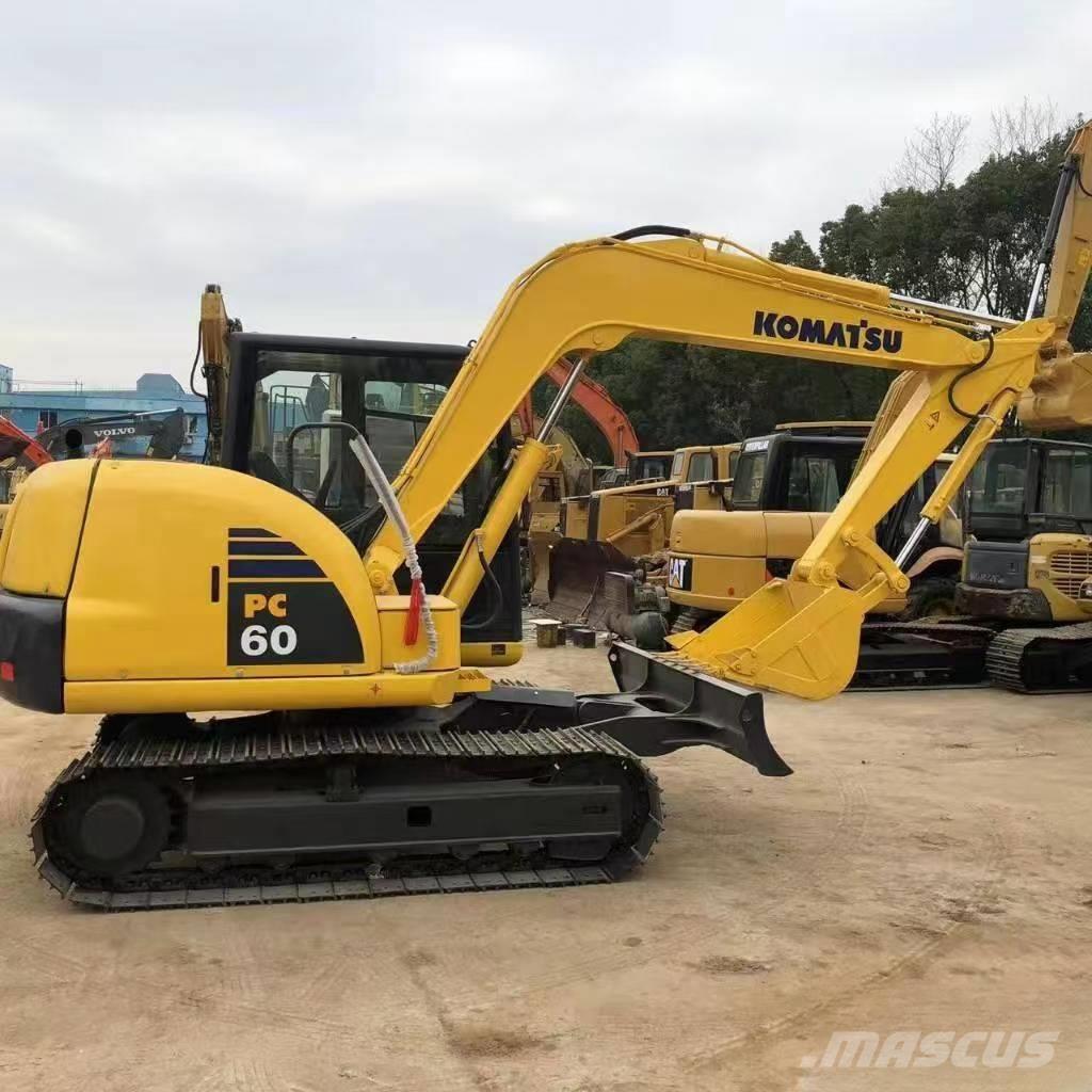 Komatsu PC 60 Excavadoras sobre orugas