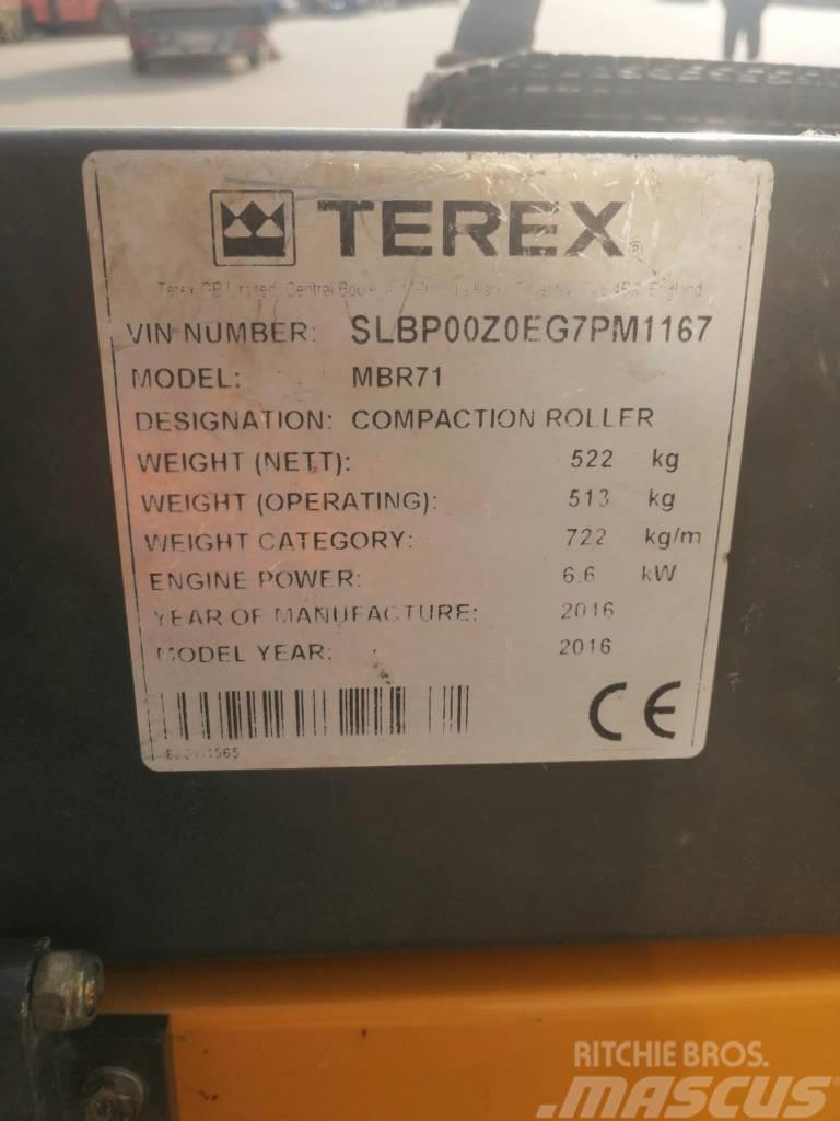 Terex MBR71 Rodillos de un solo tambor