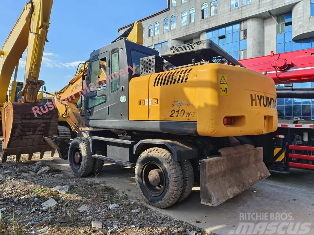 Hyundai Original R210 Excavadoras de ruedas