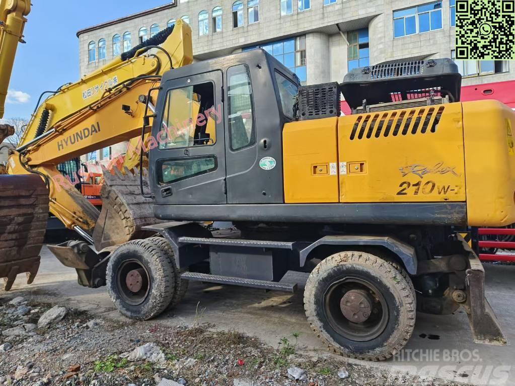 Hyundai Original R210 Excavadoras de ruedas