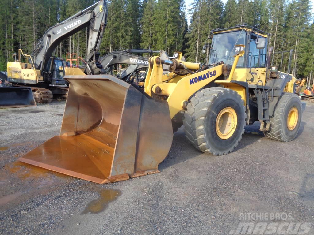 Komatsu WA 480 Cargadoras sobre ruedas