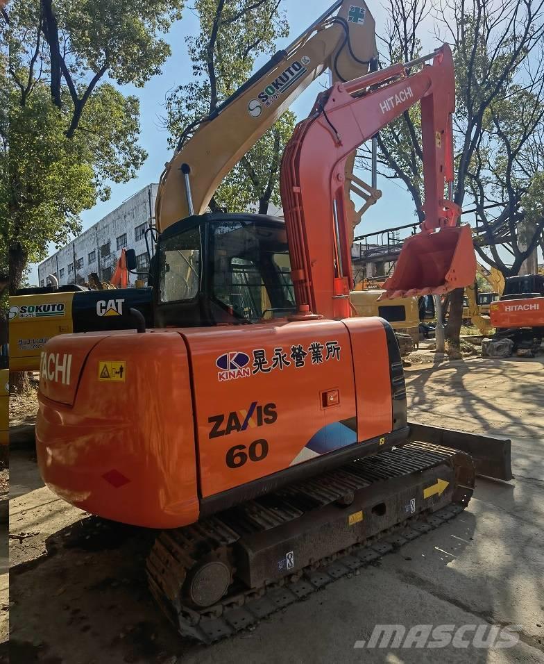 Hitachi ZX 60 Excavadoras sobre orugas