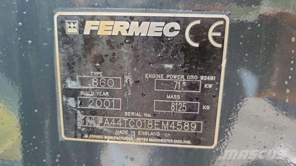 Fermec 860 Retrocargadoras