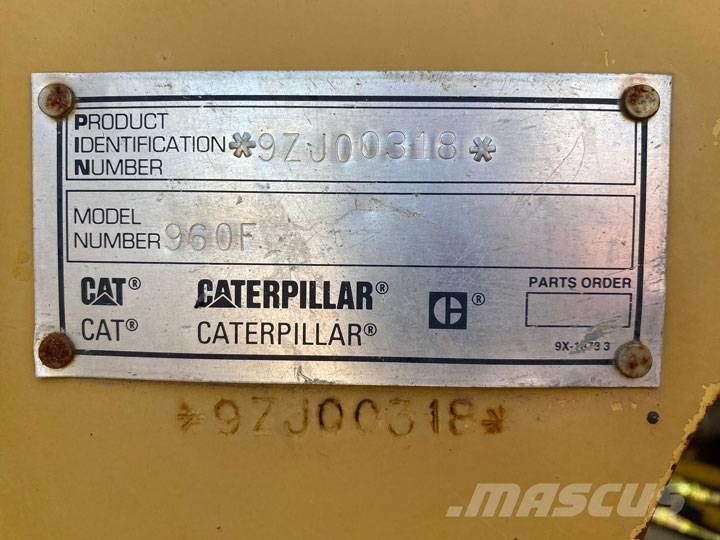 CAT 960 F Cargadoras sobre ruedas