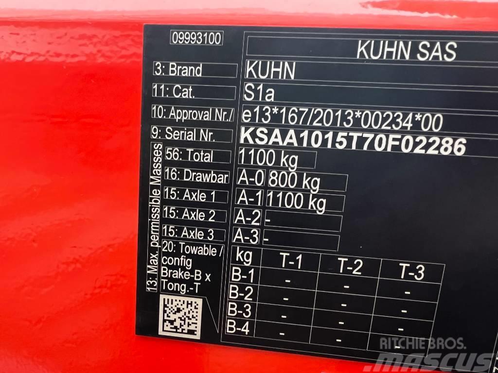 Kuhn GA 7501 Rastrilladoras y rastrilladoras giratorias