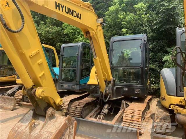 Hyundai R80-7 Excavadoras sobre orugas