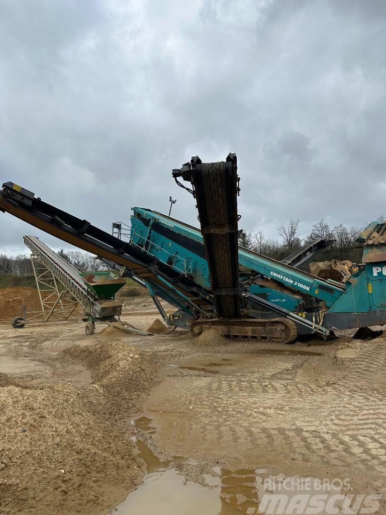 PowerScreen 2100X Cribas