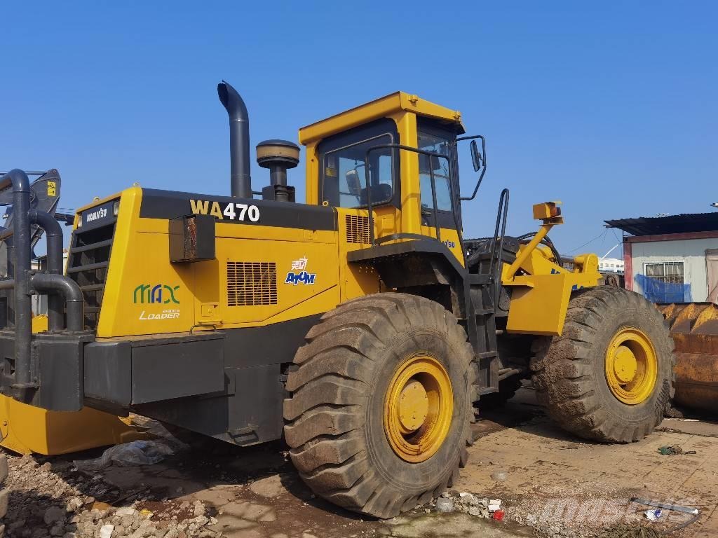 Komatsu WA 470 Cargadoras sobre ruedas