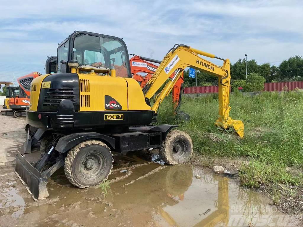 Hyundai 60W-7 Excavadoras de ruedas