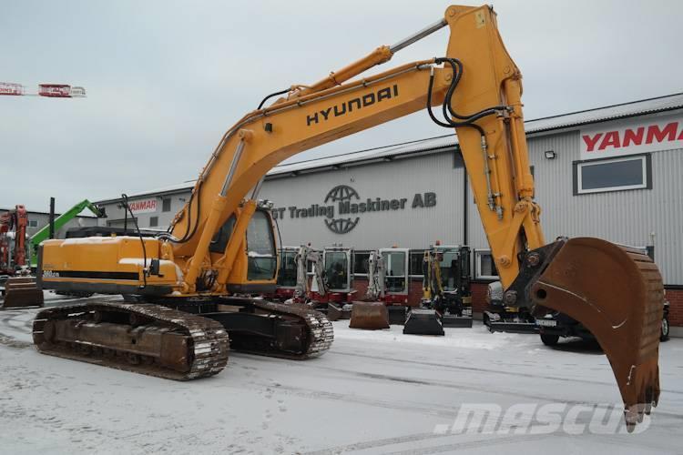 Hyundai R360L-7 Excavadoras sobre orugas