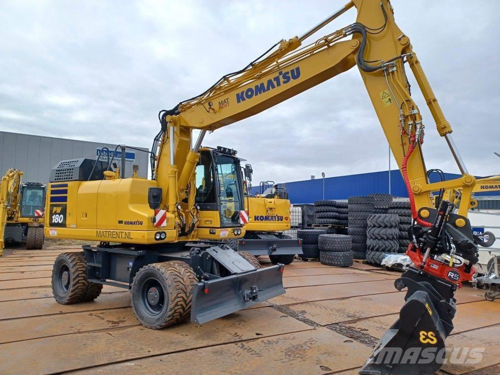 Komatsu PW180-11E0 Excavadoras de ruedas