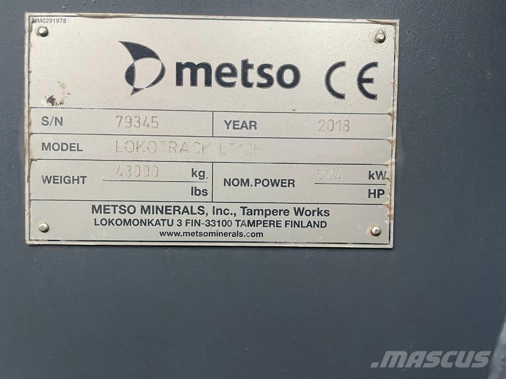 Metso LT106 Trituradoras móviles