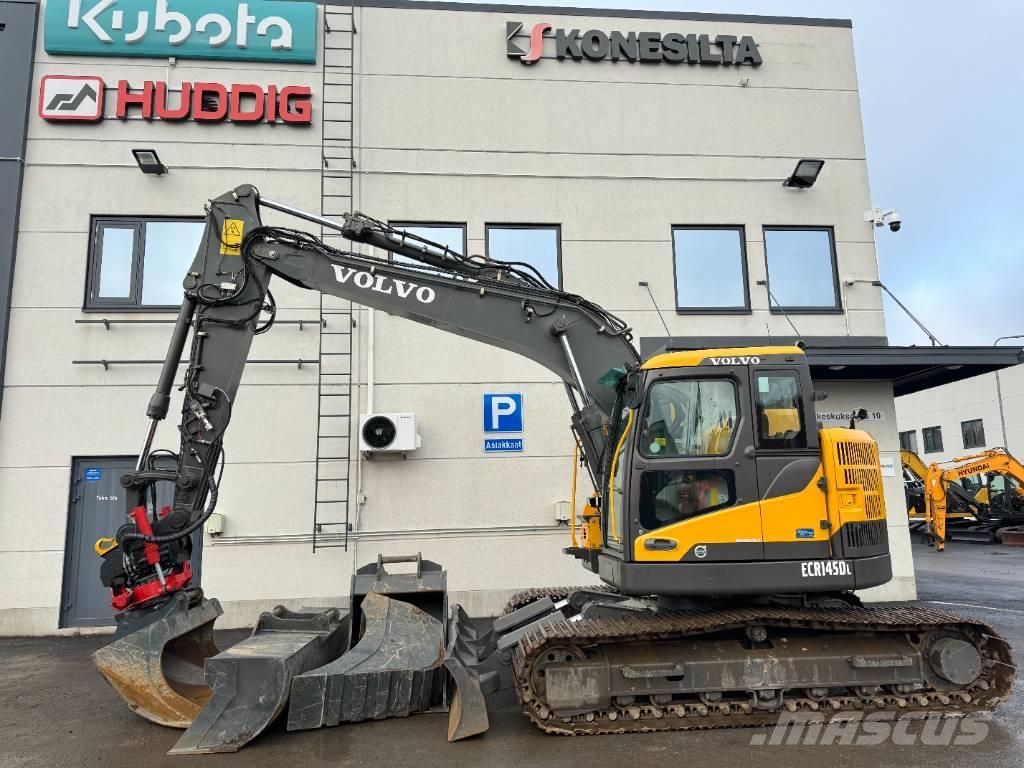 Volvo ECR145DL PYÖRITTÄJÄLLÄ Excavadoras sobre orugas