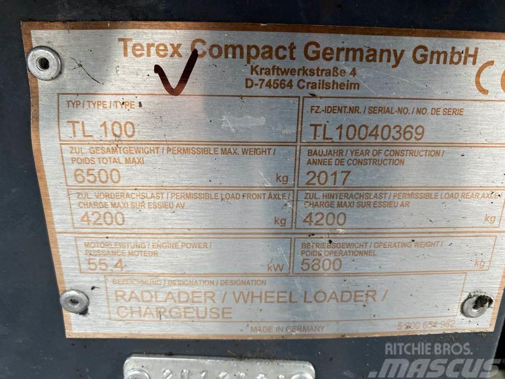 Terex TL100 Cargadoras sobre ruedas