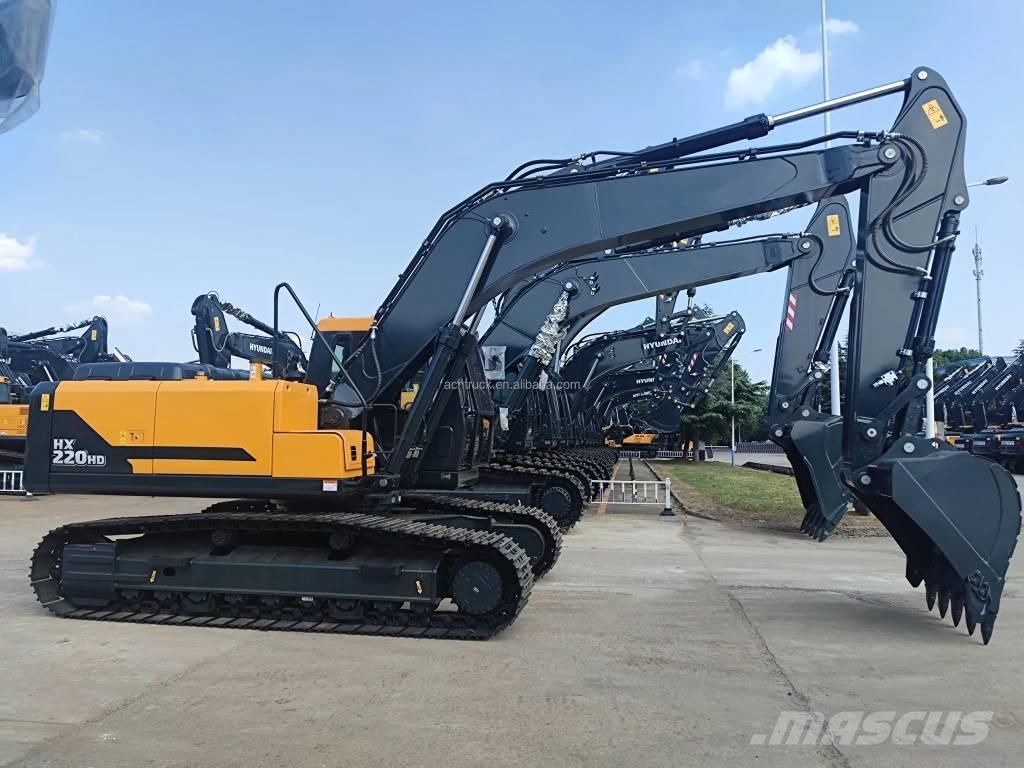 Hyundai HX220HD Excavadoras sobre orugas