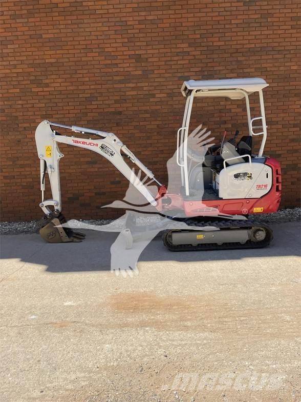 Takeuchi TB216 Miniexcavadoras