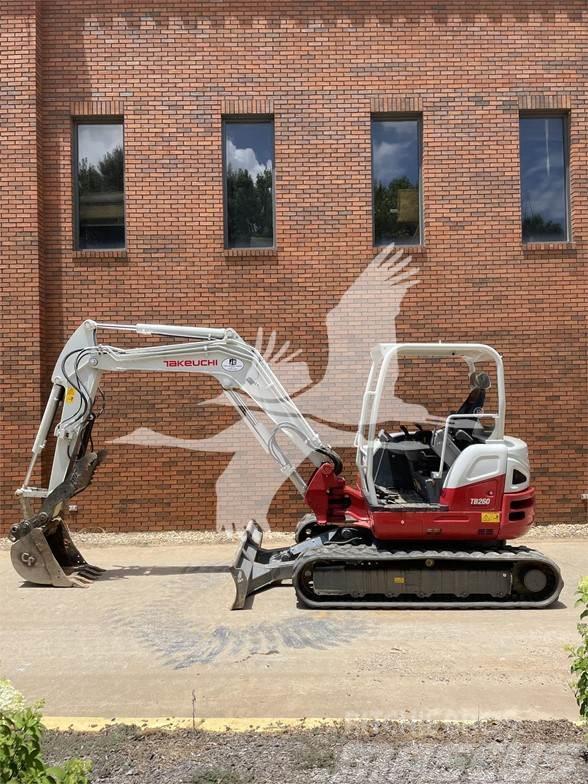 Takeuchi TB260 Excavadoras sobre orugas