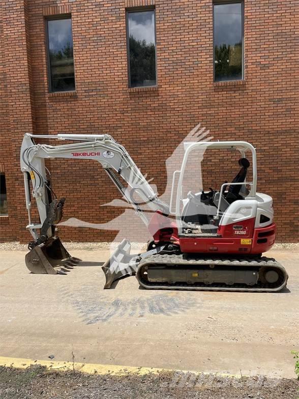 Takeuchi TB260 Excavadoras sobre orugas