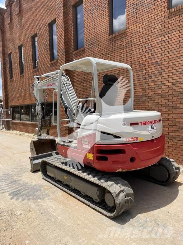 Takeuchi TB260 Excavadoras sobre orugas