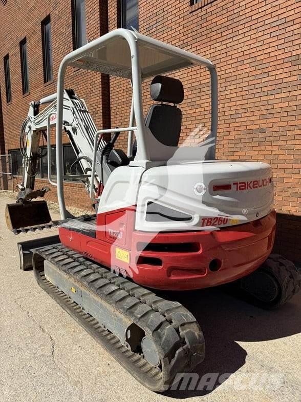 Takeuchi TB260 Excavadoras sobre orugas