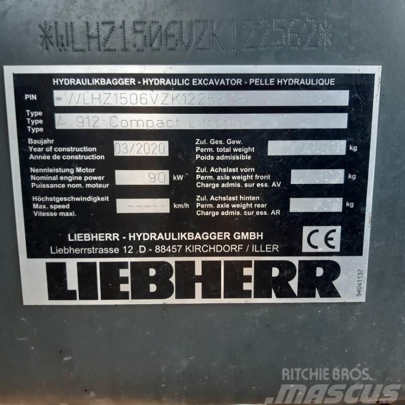 Liebherr A912compact Excavadoras de ruedas